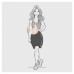 Obrazek Enrico Benetti Nina 66786 Misty pink