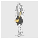 Obrazek Enrico Benetti Zoë 66919 Yellow