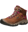 Obrazek KEEN Targhee IV MID WP damskie buty trekkingowe bison/beaujolais