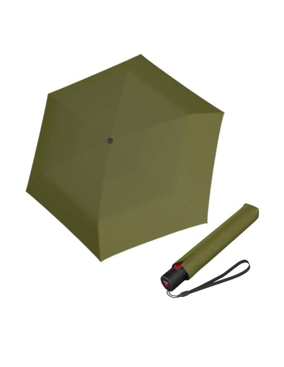 Obrazek KNIRPS U.200 Cardamom - elegancki, w pełni automatyczny parasol zielony