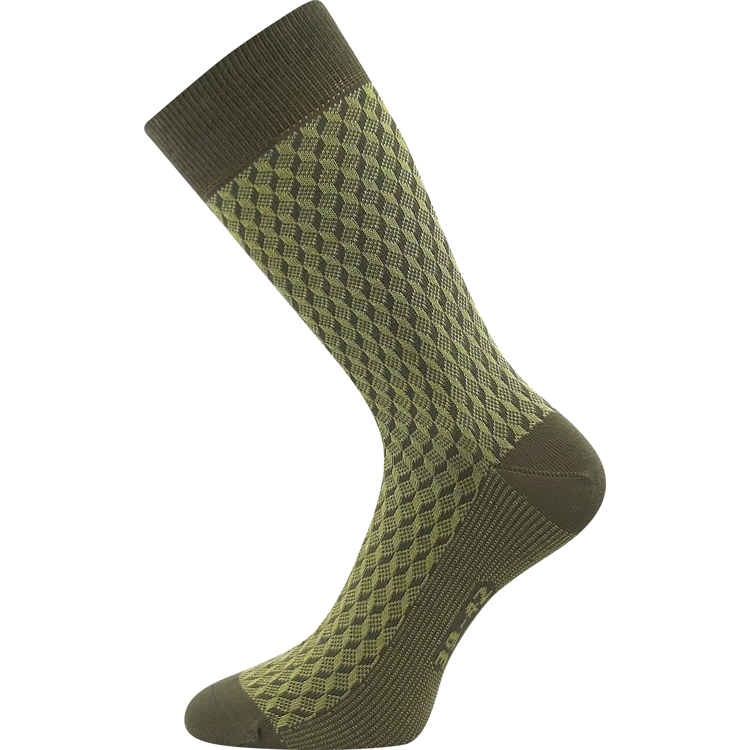 Obrazek LONKA Skarpety męskie ZERYK z bawełną KHAKI (3 pary)