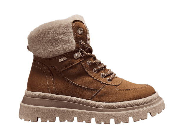 Obrazek Tom Tailor 1590040011 Buty za kostkę damskie brązowe