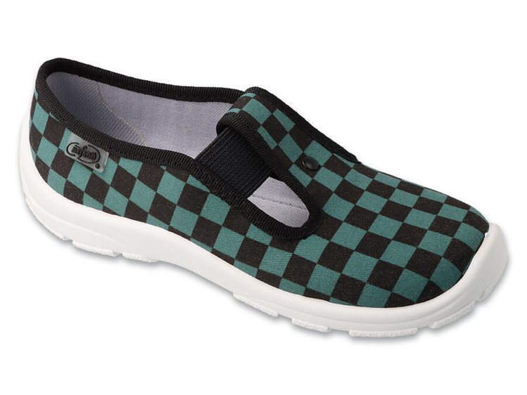 Obrazek Kapcie chłopięce BEFADO 975Y198 niebieska kostka