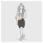 Obrazek Enrico Benetti Nina 66786 Taupe