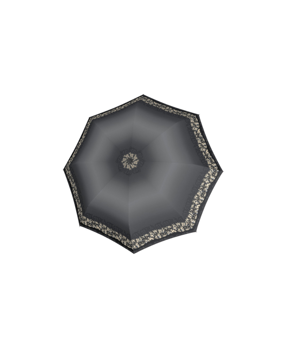 Obrazek DOPPLER Fiber Mini Classic - dámský skládací deštník antracit