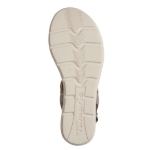 Obrazek Tamaris 1-28714-46-900 Dámské sandály na klínku bronzové