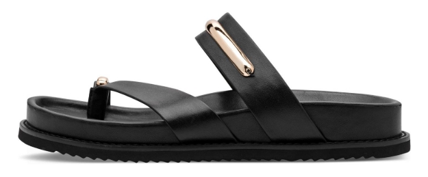 Obrazek Tamaris 1-27415-46-001 Klapki damskie modne czarne