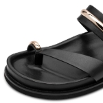 Obrazek Tamaris 1-27415-46-001 Klapki damskie modne czarne