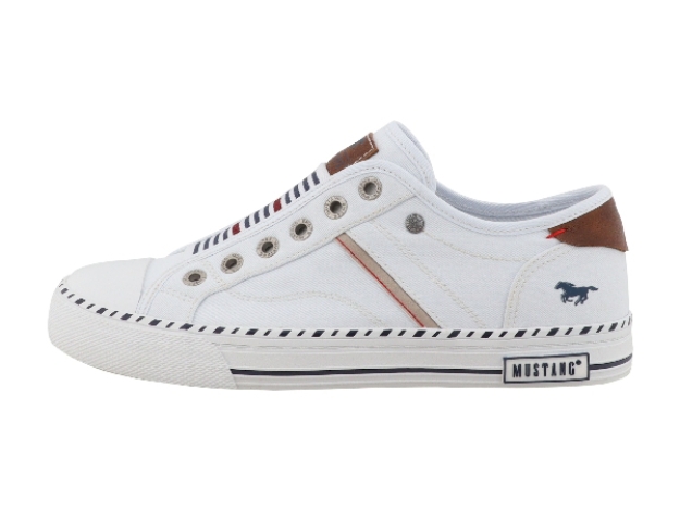 Obrazek Mustang 26M0152002 Trampki damskie białe