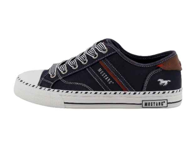 Obrazek Mustang 26M0152004 Damskie trampki w kolorze granatowym