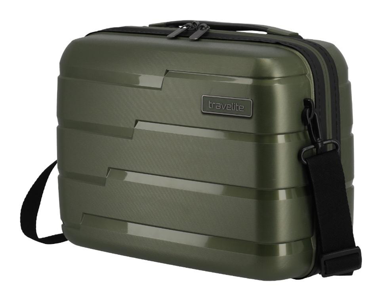 Obrazek Travelite Air Base Beauty Case Olive 14 L