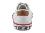 Obrazek Mustang 26M0151005 Trampki męskie białe