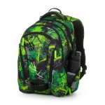 Obrazek Bagmaster BAG 23 A plecak studencki - zielony czarny zielony 30 l