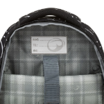 Obrazek Plecak studencki Bagmaster DIGITAL 23 A - czarno-biały czarny 34 l