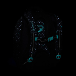 Obrazek Plecak studencki Bagmaster SUPERNOVA 23 A - czarny turkusowy czarny 34 l