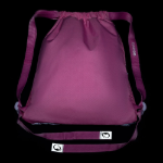 Obrazek Bagmaster Torba LUMI 23 B worek szkolny na kapcie / worek gimnastyczny - flower fairy blue 1,5 l