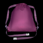 Obrazek Bagmaster Torba VEGA 23 Worek szkolny na kapcie / worek gimnastyczny - motyle różowy 1,5 l