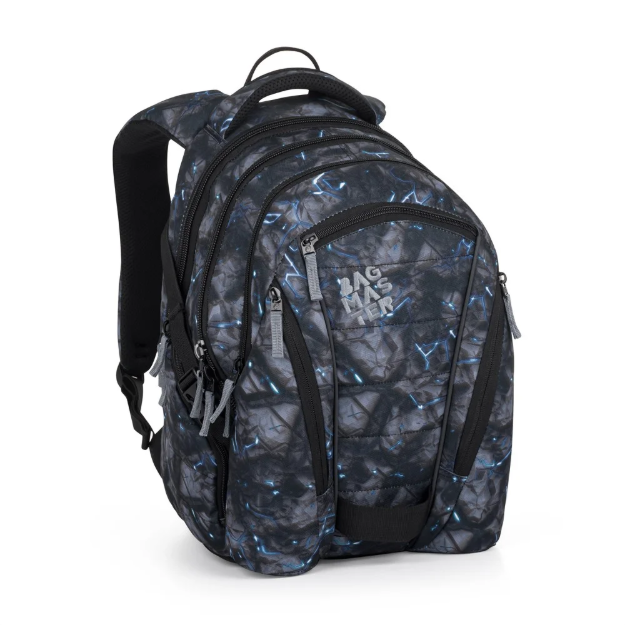 Obrazek Plecak studencki Bagmaster BAG 24 A - szary 30 l