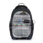 Obrazek Plecak studencki Bagmaster BAG 24 A - szary 30 l