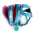 Obrazek Bagmaster VEGA 24 B duży zestaw szkolny dla pierwszoklasistów - pawi błękit 18 l