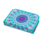 Obrazek Bagmaster VEGA 24 B duży zestaw szkolny dla pierwszoklasistów - pawi błękit 18 l