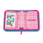 Obrazek Bagmaster VEGA 24 B duży zestaw szkolny dla pierwszoklasistów - pawi błękit 18 l