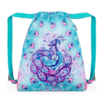 Obrazek Bagmaster VEGA 24 B duży zestaw szkolny dla pierwszoklasistów - pawi błękit 18 l