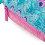 Obrazek Bagmaster VEGA 24 B duży zestaw szkolny dla pierwszoklasistów - pawi błękit 18 l