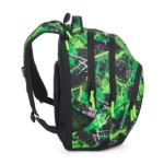 Obrazek Plecak studencki Bagmaster LINCOLN 25 A - zielono-czarny Zielony 30 l