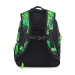 Obrazek Plecak studencki Bagmaster LINCOLN 25 A - zielono-czarny Zielony 30 l