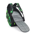 Obrazek Plecak studencki Bagmaster LINCOLN 25 A - zielono-czarny Zielony 30 l