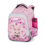 Obrazek Plecak szkolny Bagmaster LUMI 25 A - Rabbit Pink 18 l