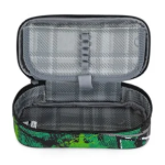 Obrazek Piórnik studencki Bagmaster LINCOLN 25 A - zielono-czarny Zielony