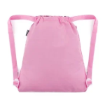 Obrazek Bagmaster Torba LUMI 25 Worek szkolny na kapcie / gimnastyczny - królik różowy 1,5 l