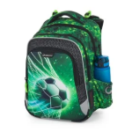 Obrazek Bagmaster LUMI 25 B mały zestaw szkolny dla pierwszoklasistów - football Green 18 l