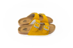 Obrazek Kapcie damskie BF BY-213-10-10 w kolorze żółtym
