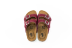 Obrazek Kapcie damskie BF BY-213-10-95 w kolorze ciemnoczerwonym