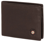 Obrazek Portfel Aeronautica Militare Plate AM-131-25 brązowy