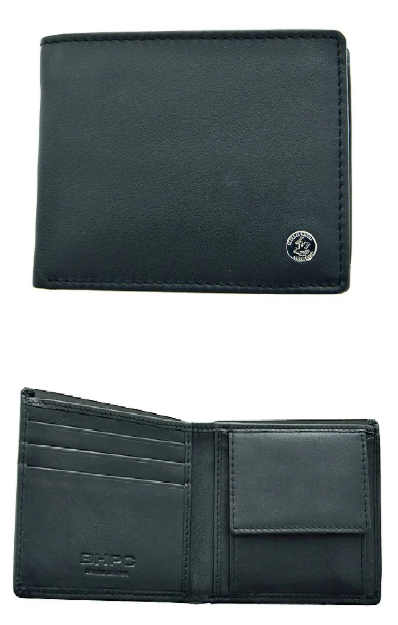 Obrazek Portfel BHPC Classic BH-931-01 czarny