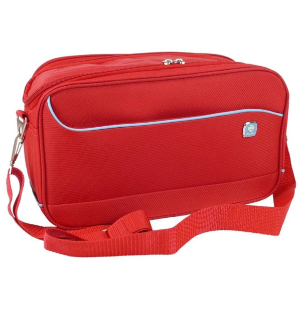 Obrazek Torba lotnicza Dielle 613-02 czerwona 10,5 L