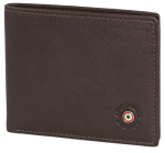 Obrazek Portfel Aeronautica Militare Plate AM-130-25 brązowy