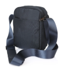 Obrazek Torba krzyżowa BHPC Miami USB BH-1371-05 niebieska 1 L