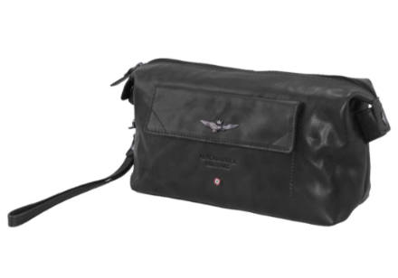 Obrazek Walizka Aeronautica Militare Vintage AM-300-01 czarna 3 L