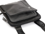 Obrazek Torba skórzana crossbody BHPC Explore L BH-381-01 czarna 3 L