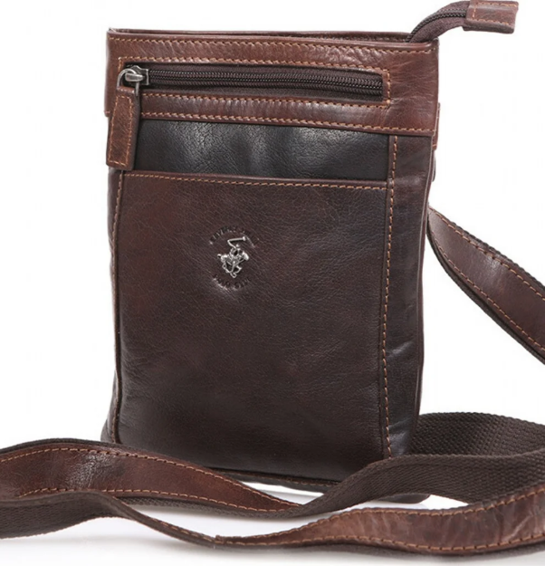 Obrazek Torba na ramię BHPC Voyager S BH-1333-25 brązowa 1 L