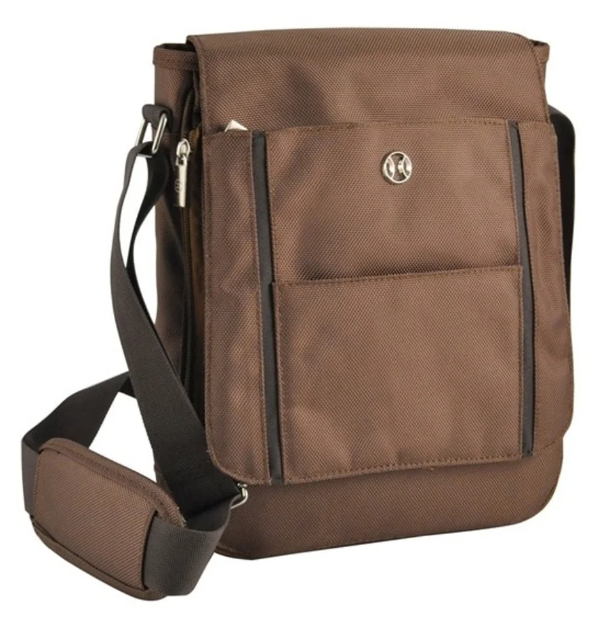 Obrazek Torba na ramię Dielle Delta 7234-25 brąz 5,5 L