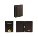 Obrazek Portfel Aeronautica Militare Target clip AM-174-25 brązowy