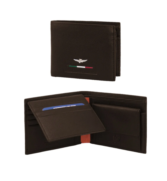 Obrazek Portfel Aeronautica Militare Fighter AM-152-25 brązowy