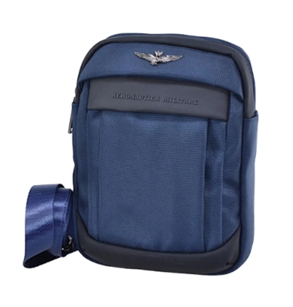 Obrazek Torba na ramię Aeronautica Militare Lightning M AM-500-05 niebieska 2 L