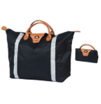 Obrazek Składana torba na zakupy Dielle BS-3-01 czarna 30 L